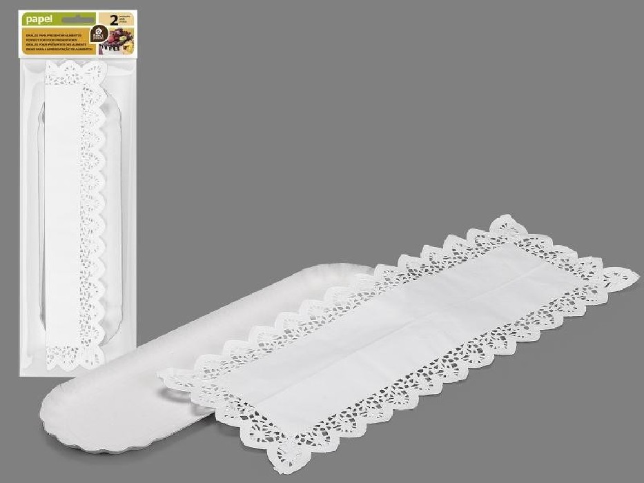 BANDEJA ALARGADAX2+BLONDA BCA.10x36cm...