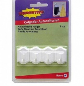 COLGADOR ADH.BCO 4UN RF.7574B