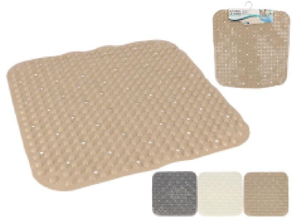 ALFOMBRA BAÑO PVC RELAX WINTER 51X51