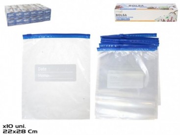 BOLSA ZIPX10 22x28CM