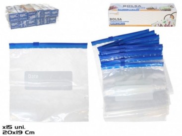 BOLSA ZIPX15 20x19CM