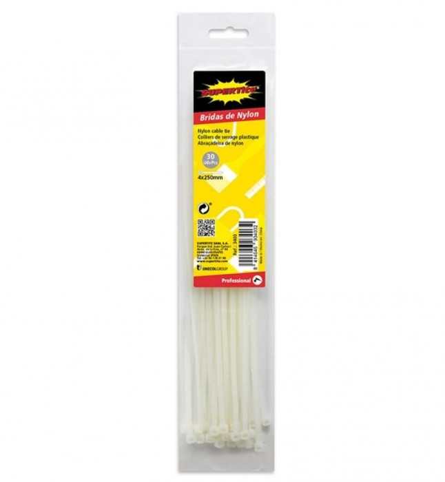 BRIDAS BCAS.4X250mm 30un.RF.3410