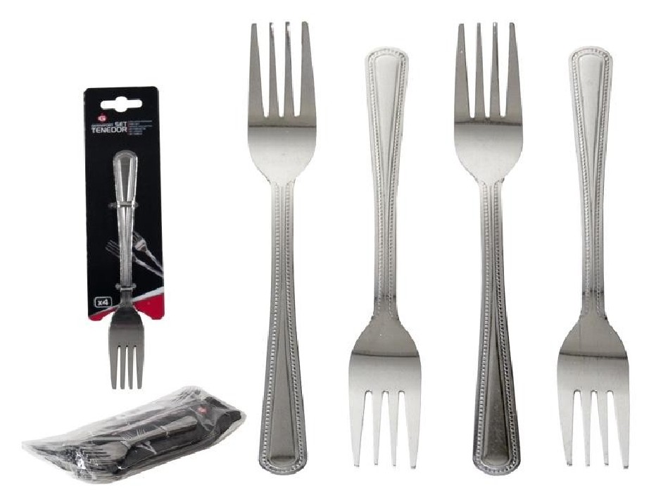 SET TENEDOR X4 GF14047 METAL