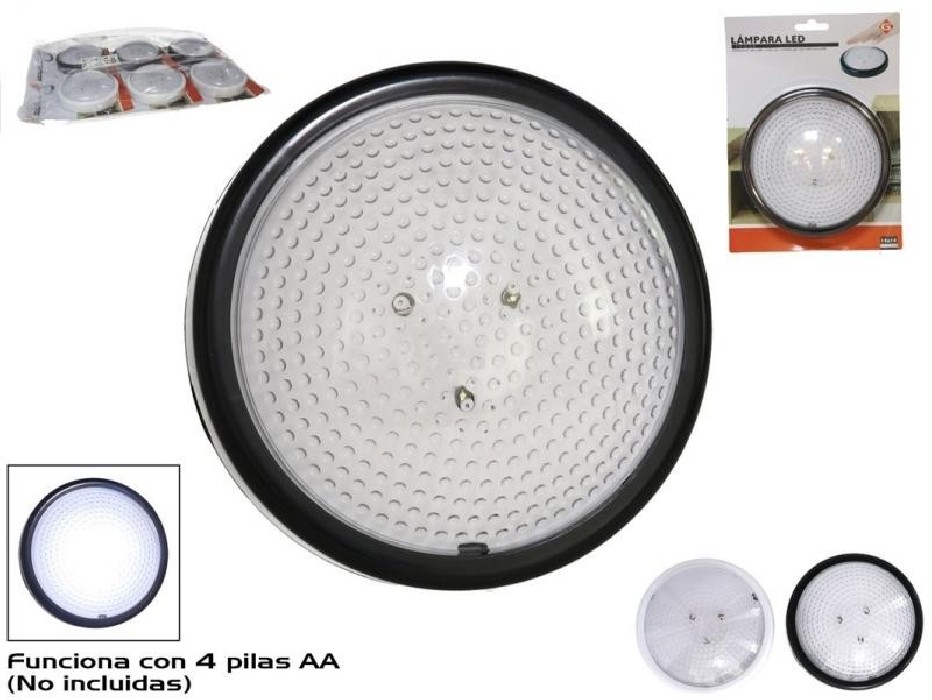 LAMPARA LED TOQUE 3 FUNC.14X14