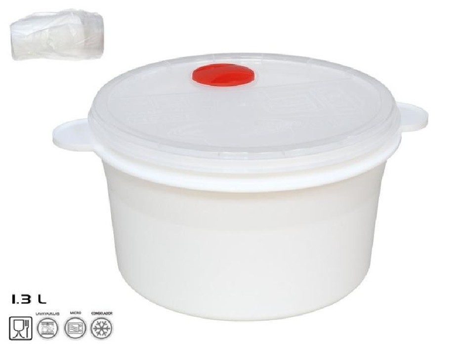 CACEROLA MICRO REDONDA 1.3L