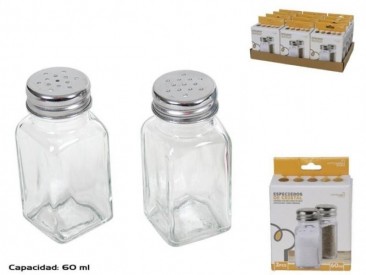 SET 2 ESPECIEROS CRISTAL 60ML
