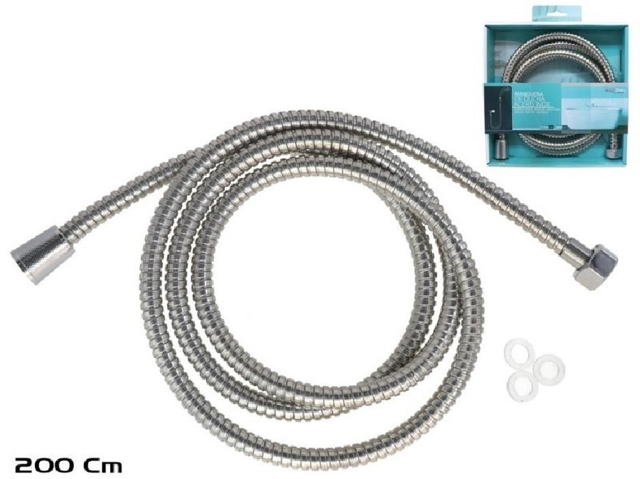 MANGUERA DUCHA 200CM INOX