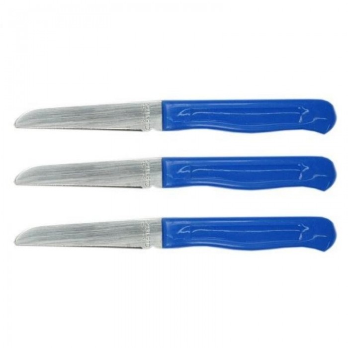 SET 3 CUCHILLOS PATATEROS AZUL 20060-3A