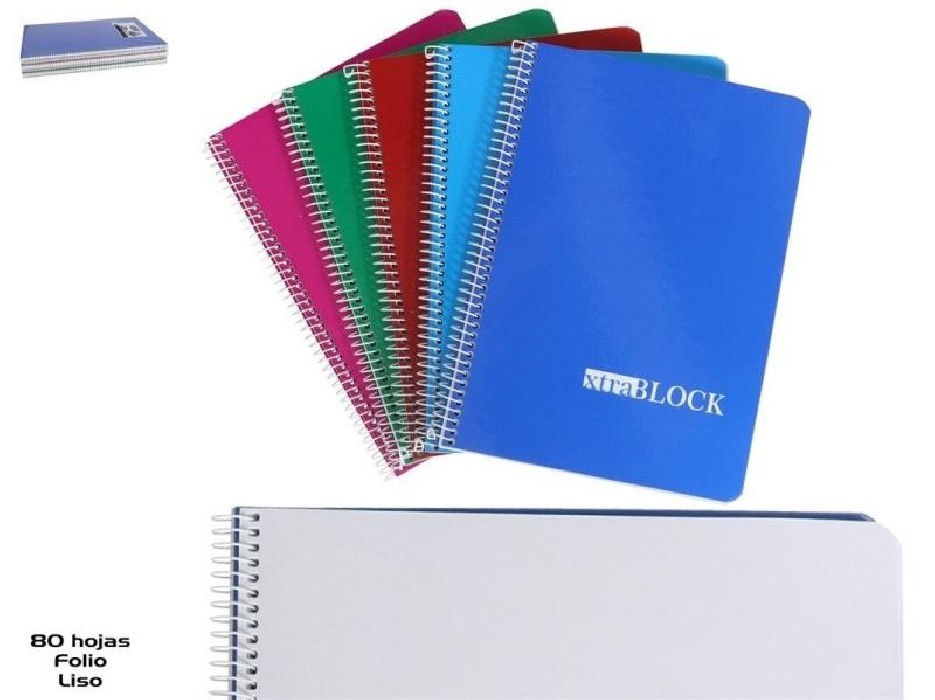 BLOCK FOLIO LISO XTRA 80H