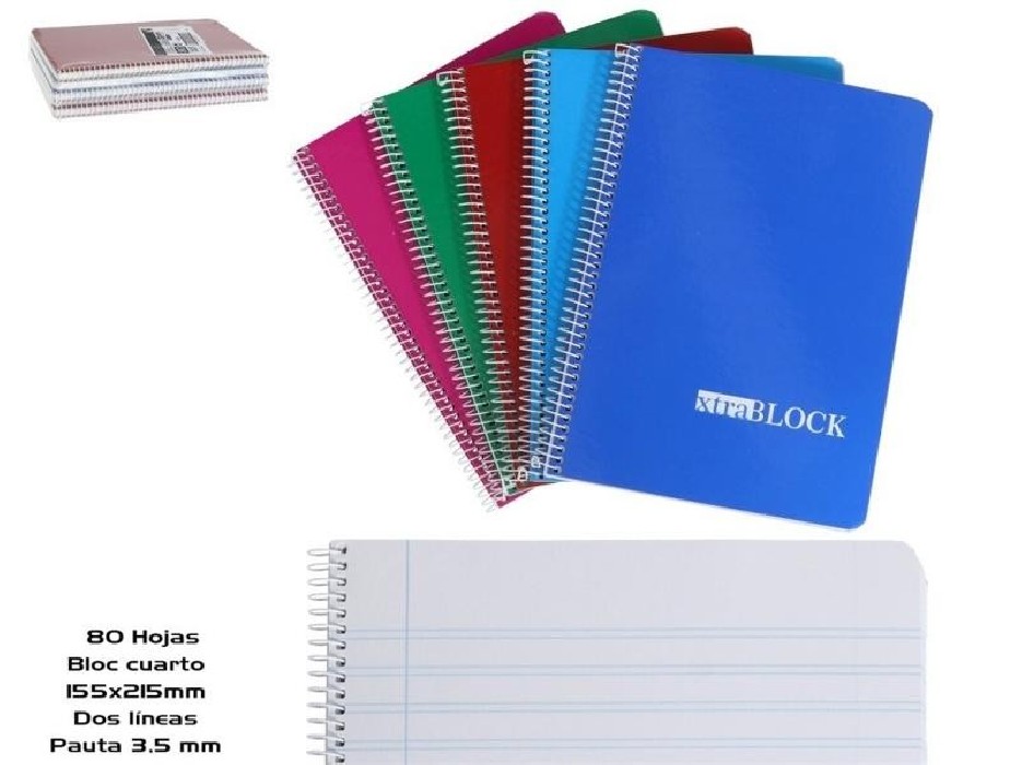 BLOCK CUARTO 2 RAYAS 3,5mm XTRA 80H