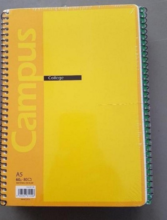 BLOCK A5 CUADROS 80H 317063