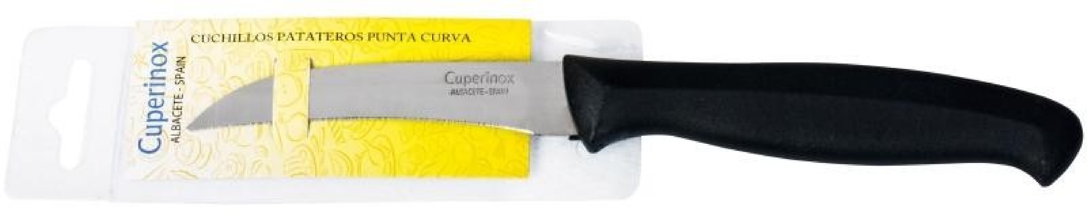 CUCHILLO PATATERO PUNTA CURVA 12020