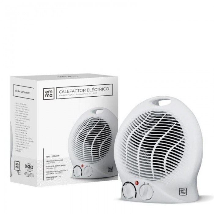 CALEFACTOR REDONDO BCO.2000W 24x28...