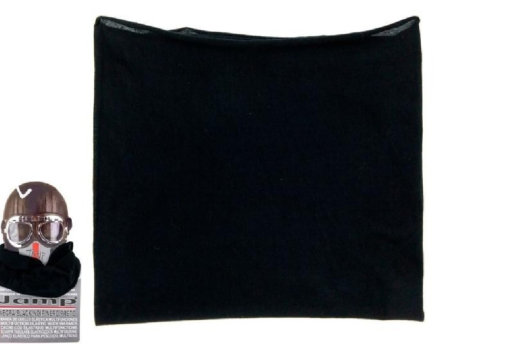 BRAGA CUELLO ALGODON ELASTICO NEGRO