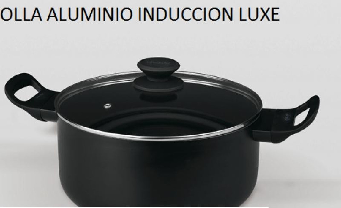 OLLA ALUMINIO INDUCCION 24CM REF.3139