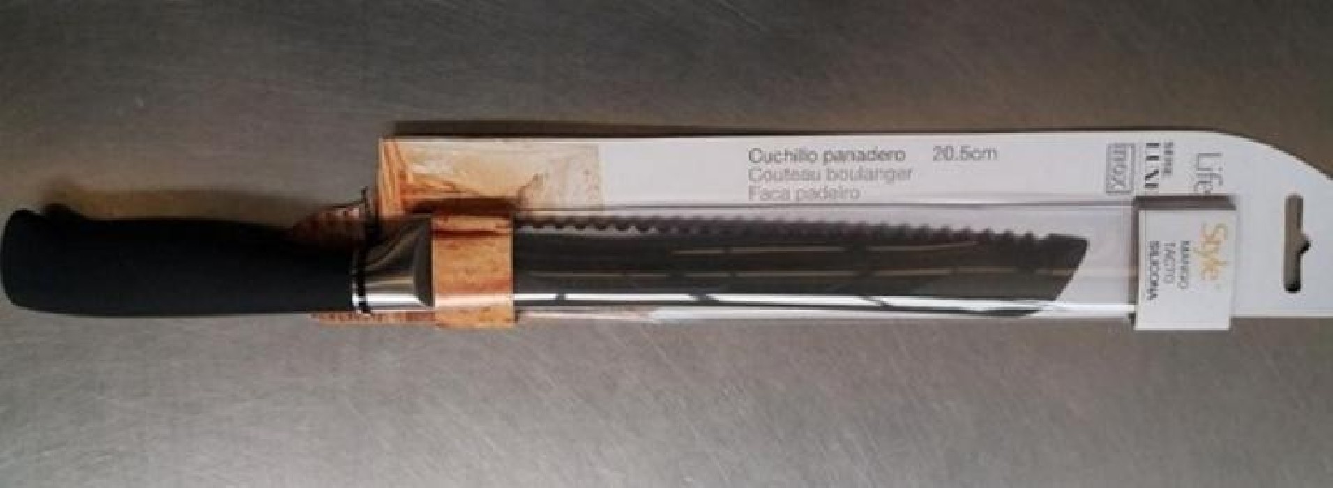 CUCHILLO PANADERO 20,5CM REF.2316