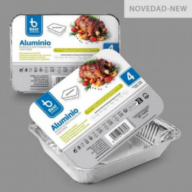 BANDEJA ALUMINIOX4...