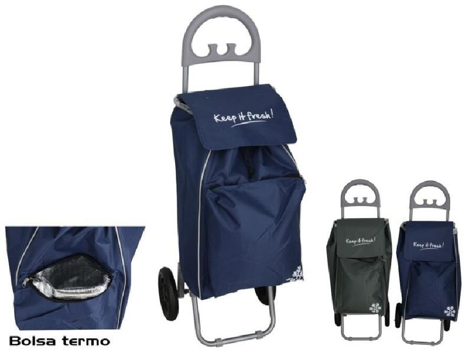 CARRO COMPRA 2 RUEDAS C/BOLSA TERMO