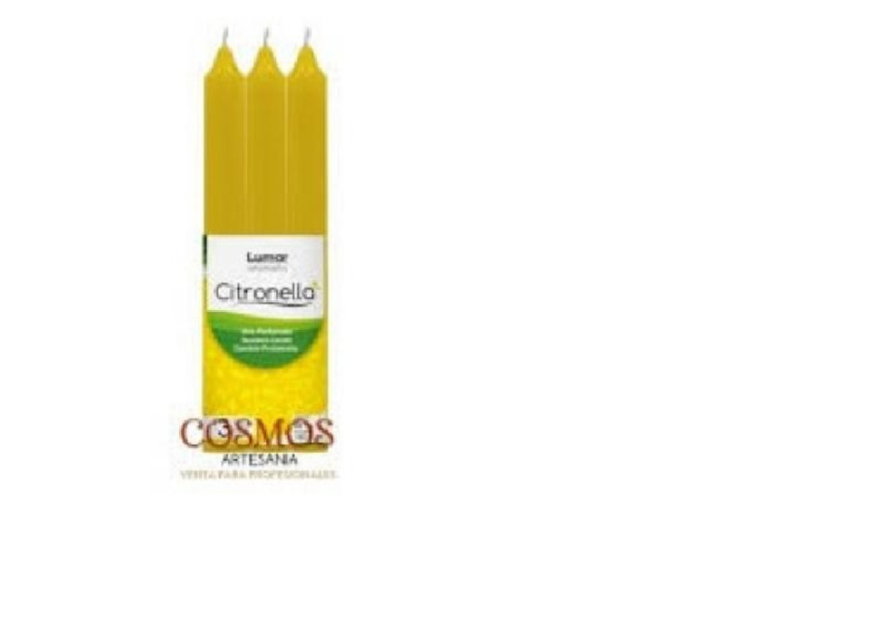 PACK 3 VELAS PERF.CITRONELA 212065