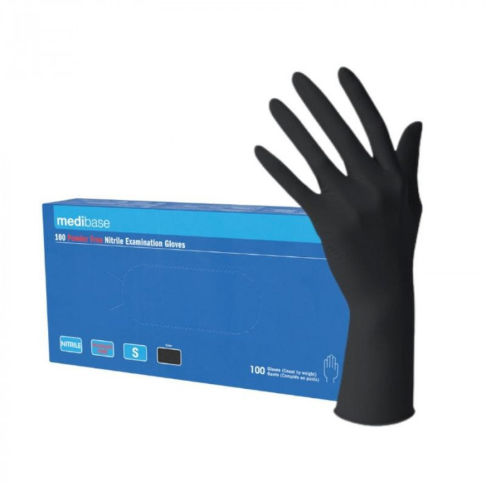 GUANTE NITRILO T.XL NEGRO 393057