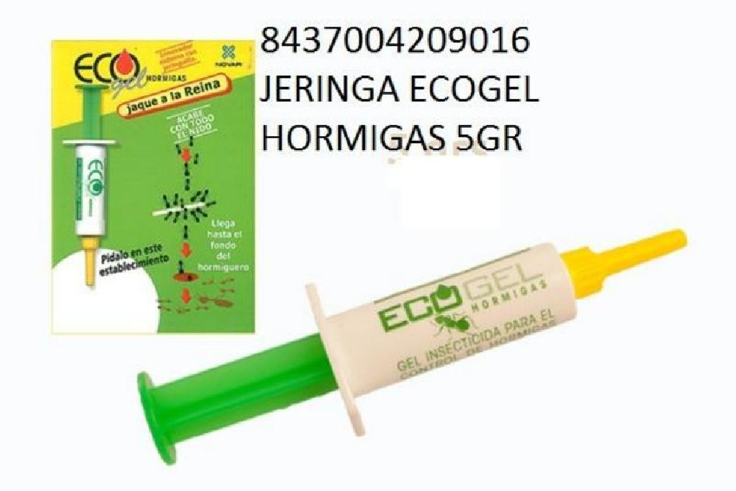 JERINGA ECOGEL HORMIGAS 17010048