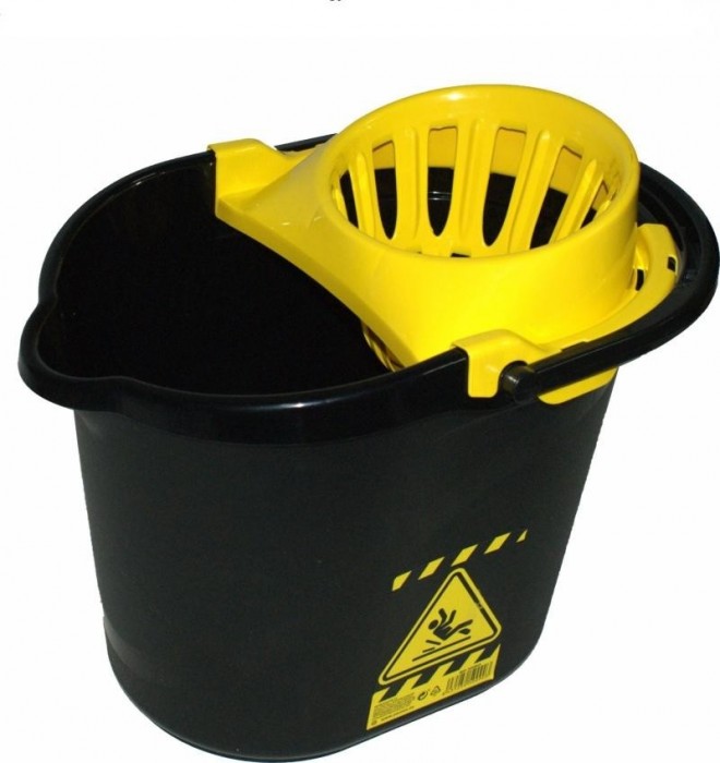 CUBO 15L C/SEÑAL ADVERTENCIA