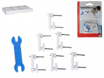 CUELGA FÁCIL 2 PUNTASX6