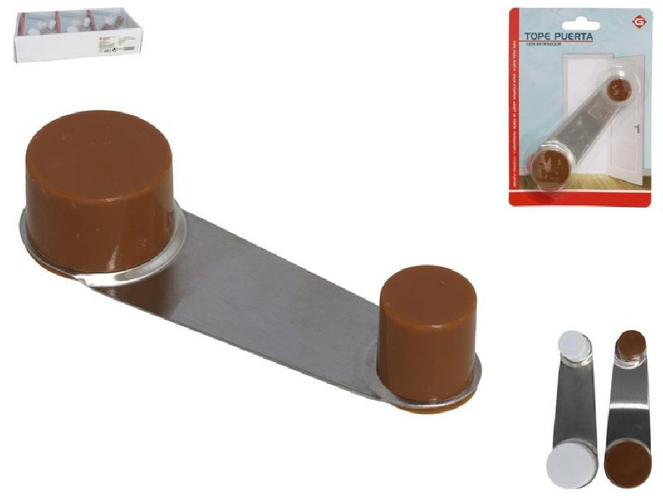 TOPE PUERTA C/RETENEDOR-METAL