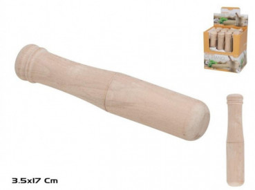 MANO MORTERO MADERA 17X3,5CM