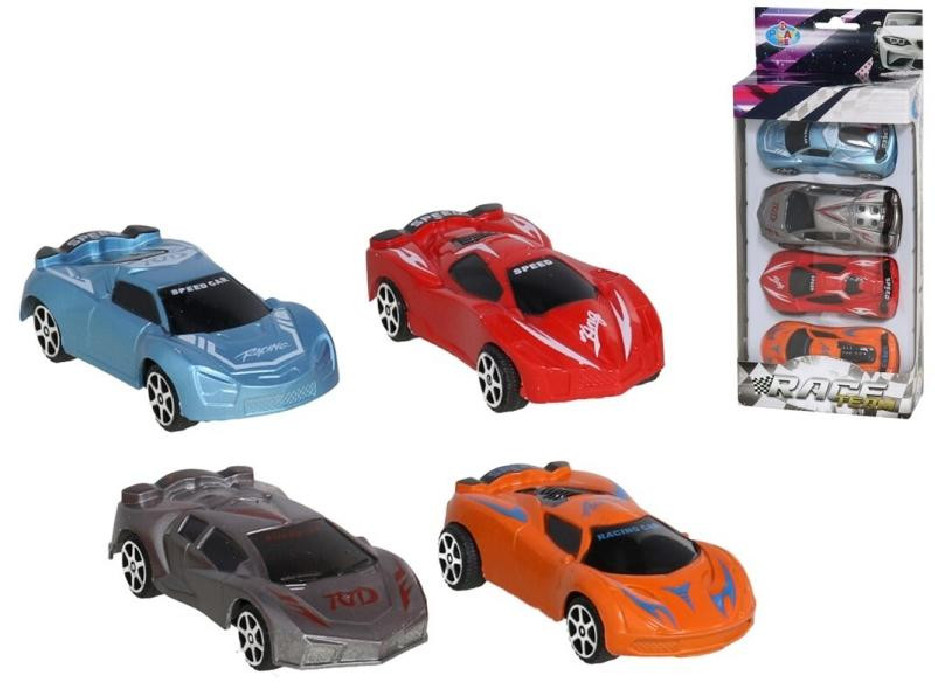 SET 4 COCHES 24,5x10,5x4CM