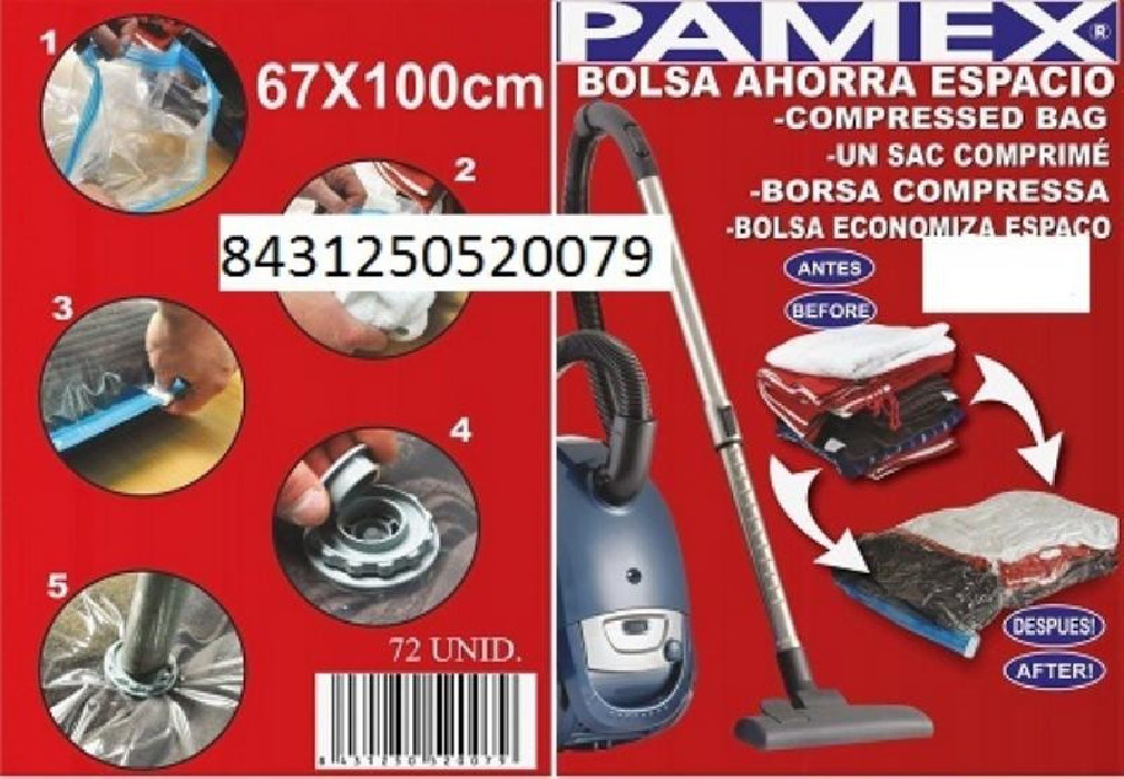 BOLSA AHORRA ESPACIO 67X100