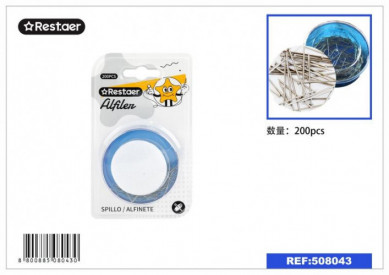 ALFILERES CAJA 200UNDS. 508043