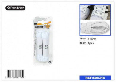 CORDON BCO.X2 110CM 508318