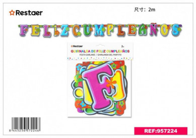 GUIRNALDA FELIZ CUMPLEAÑOS...