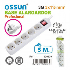 ALARGADOR C/INTERRUP. 5M 5...