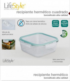 RECIPIENTE CUADRADO...