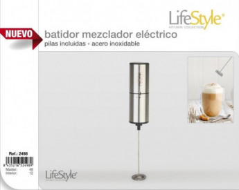 BATIDOR ELECTRICO MINI INOX...