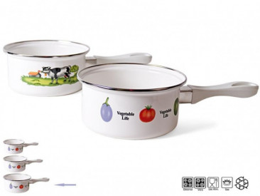 CAZO  ESMALTADO 18CM EZ09077