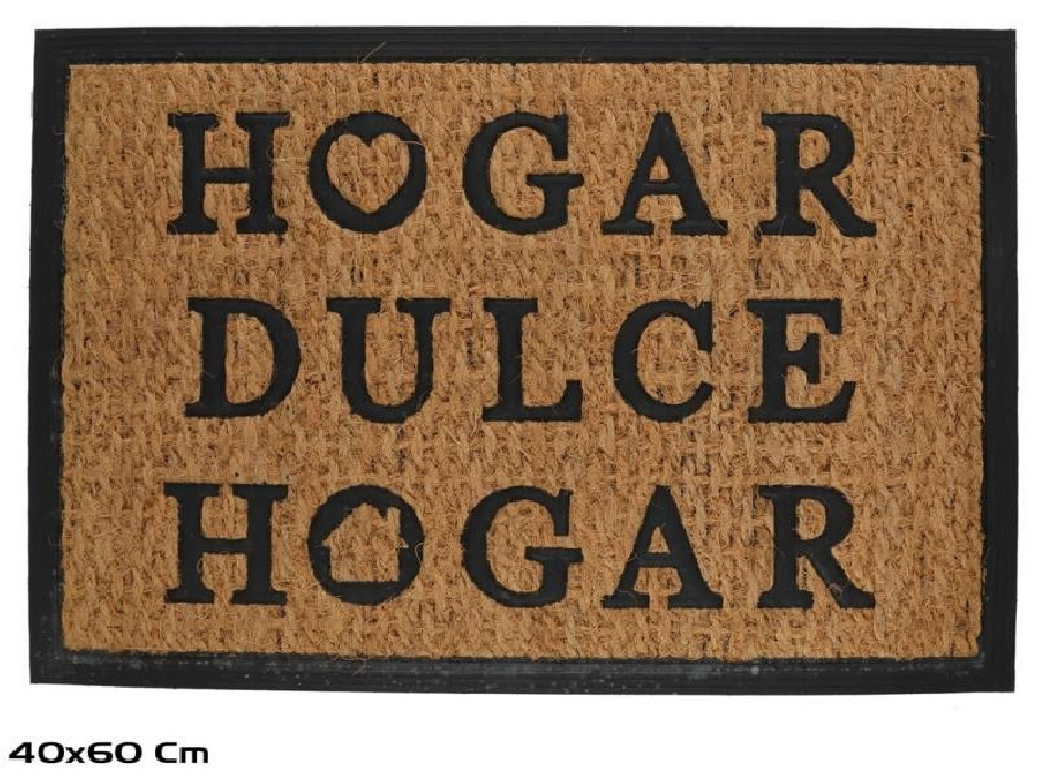 FELPUDO COCO 40X60CM HOGAR DULCE HOGAR