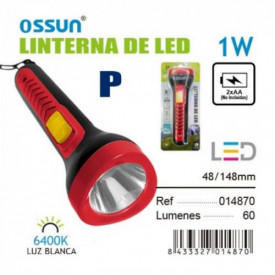 LINTENA LED ROJO 1W-60LUM....
