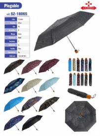 PARAGUAS PLEGABLE 8V. SZ18065