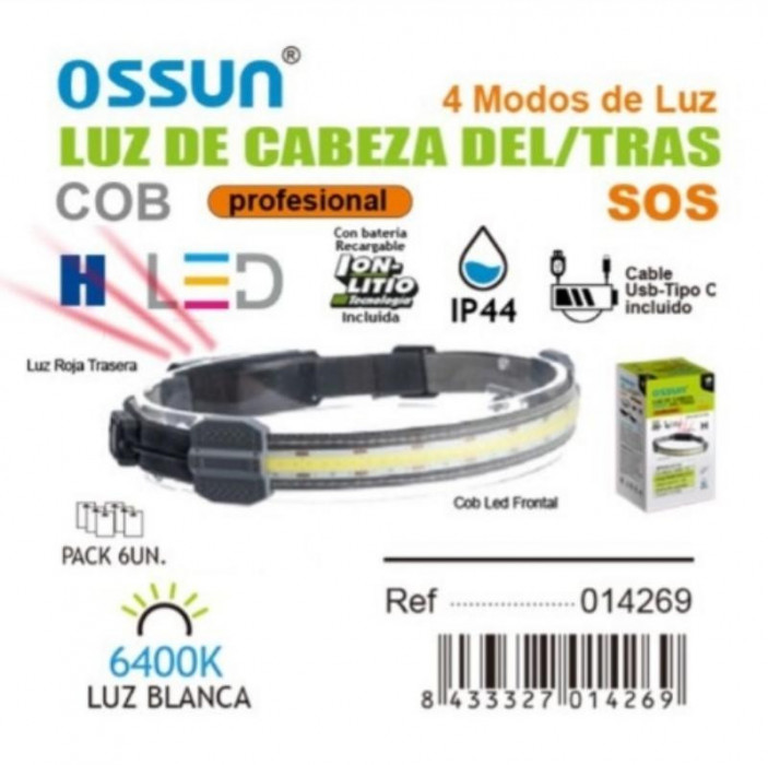 LUZ LED CABEZA 014269