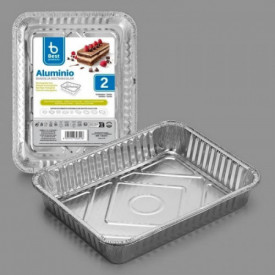 BANDEJA ALUMINIOX2 RECTANG....