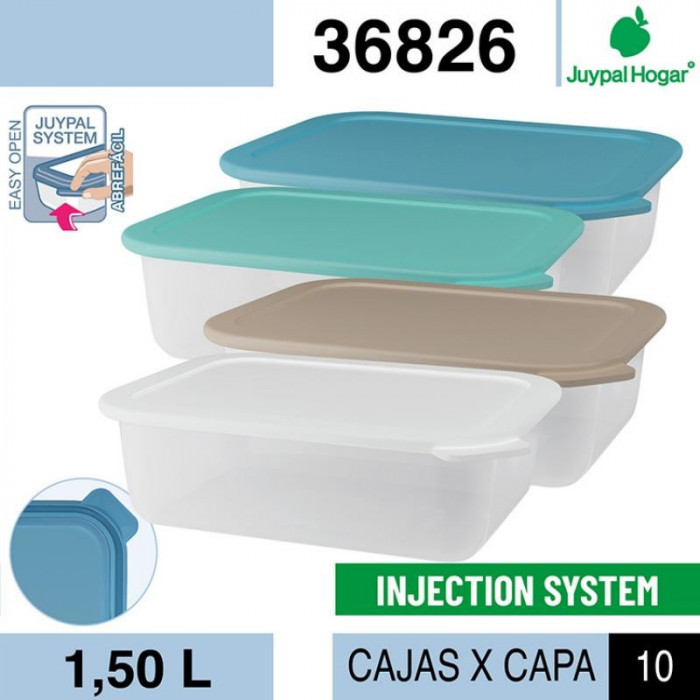 TAPER RECTANG.ABRE FACIL 1,5L 36826