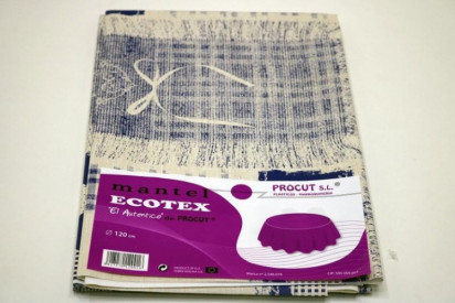 MANTEL HULE 120 CM REDONDO...