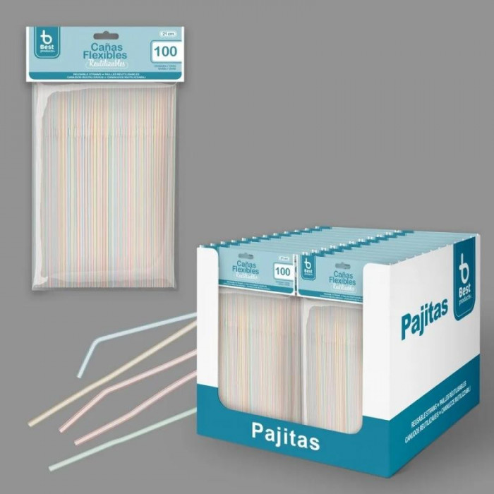 PAJITASX100 REUTILIZ.FLEX.RAYAS...