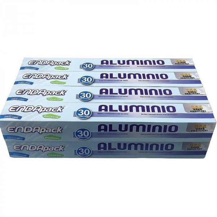 PAPEL ALUMINIO 30 M (CJA.20un.)