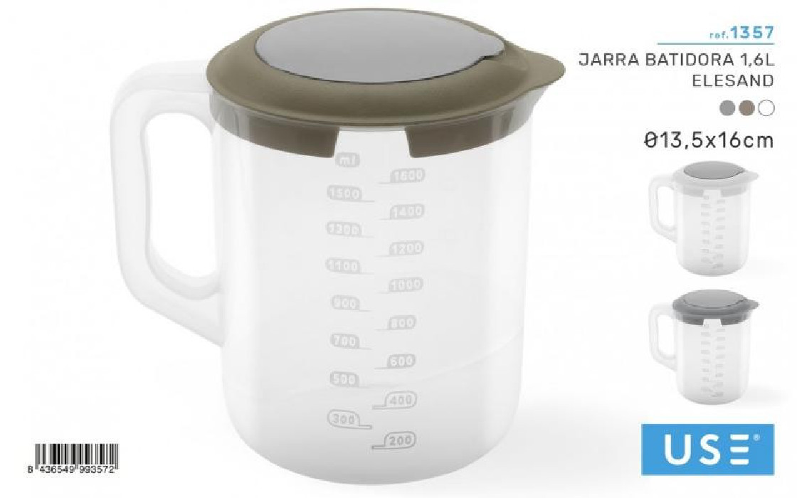 JARRA BATIDORA 1.6L ELESAND 1357