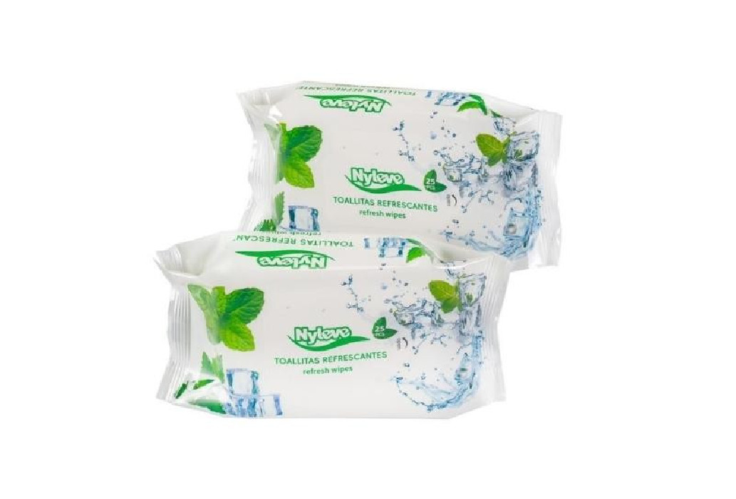 TOALLITA HUMEDA REFRESCANTE 25UN 1352