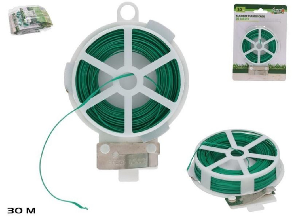 ALAMBRE PLASTIF.JARDIN 30M